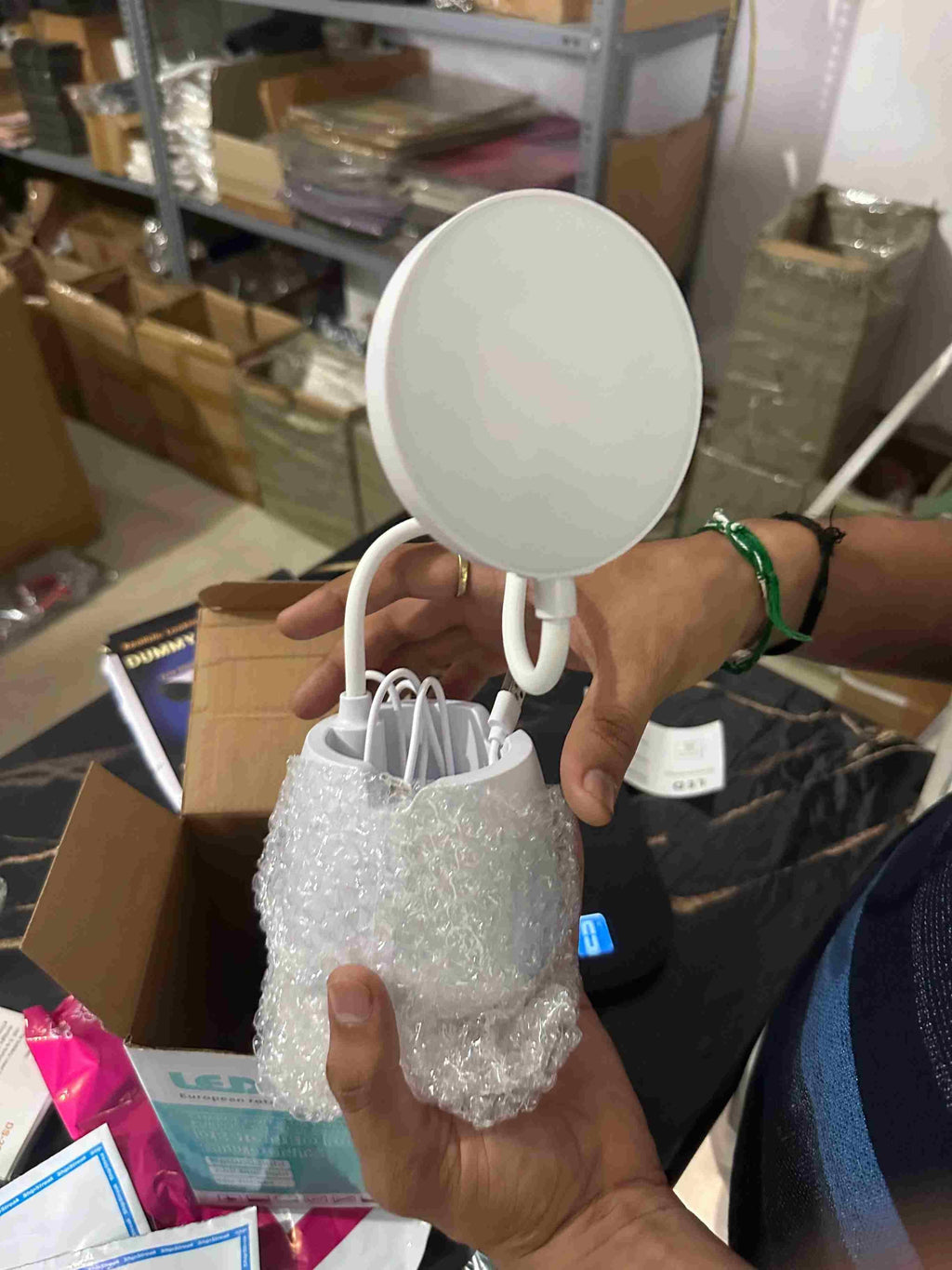 Study Table Light with Pen Holder